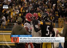 Rapoport on Ja'Marr Chase suspension: 'Will miss the Patriots game unless his appeal is successful' | 'NFL GameDay Kickoff'