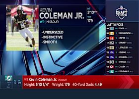 Dolphins select Kevin Coleman Jr. with No. 177 pick in 2026 draft