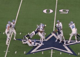 Cowboys defensive front engulfs Goff for sack