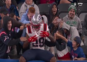 Ben Wooldridge lofts pass to Jeremiah Webb over defender for 10-yard TD