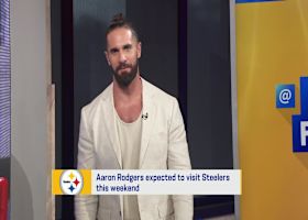 'GMFB' reacts to Aaron Rodgers set to visit Steelers tomorrow and this weekend