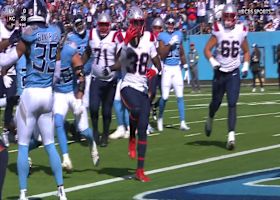 Stevenson walks into end zone for an easy TD