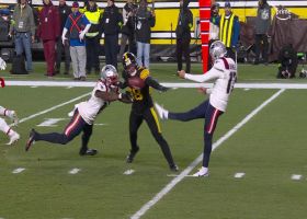 Blocked punt! Miles Killebrew rejects Patriots' punt with his chest on 'TNF'