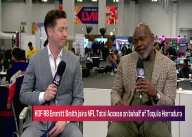 HOF RB Emmitt Smith previews SB LVIII and analyzes where the Cowboys stand | 'NFL Total Access'
