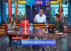 'GMFB' reacts to Patriots naming Jacoby Brissett their starting QB