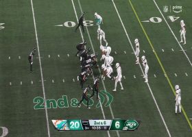 Wilkins' second sack of game is way more powerful than his first