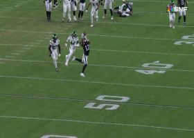 Davante Adams' stellar fingertip grab yields 42-yard pickup on Raiders' second drive