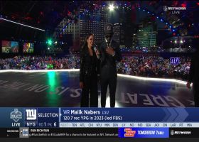 Malik Nabers shares what jacket represents after being picked by Giants