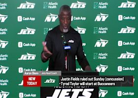 Aaron Glenn: 'Has faith' in backup QB Taylor after Fields' concussion | 'The Insiders'