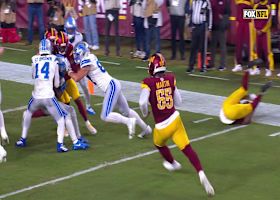 Jahmyr Gibbs' second TD of day is aided by a combo shove from St. Brown and LaPorta