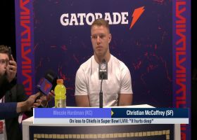Christian McCaffrey on loss to Chiefs in Super Bowl LVIII: 'It hurts deep'