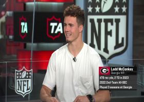 Ladd McConkey reacts to his player comparison | 'NFL Total Access'
