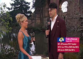 Puka Nacua to support Cooper Kupp but not Seahawks in Super Bowl LX | 'NFL Honors Red Carpet'