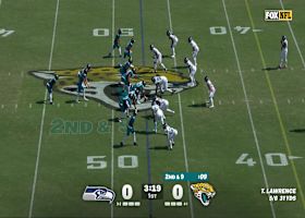 DeMarcus Lawrence drops Etienne for a 7-yard TFL