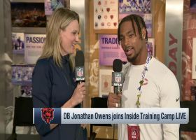 Bears DB Jonathan Owens reflects on Paris trip to support Simone Biles as U.S. Olympian's proud husband