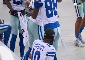 Tremaine Edmunds grabs bobbled pass to George Pickens for INT vs. Cowboys