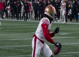 Purdy goes up top to Brandon Aiyuk for clutch 28-yard TD in fourth quarter
