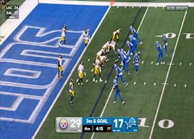 Goff's TD pass to Gibbs pulls Lions to within 29-23 of Steelers