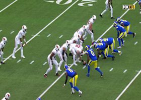 Josaiah Stewart wreaks havoc on Brissett to induce fumble and recovery by Turner