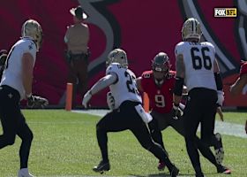 Edwards-Helaire fools Bucs defenders via spin move en route to another Saints' first down