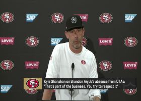 Kyle Shanahan on Brandon Aiyuk's absence: 'That's part of the business'