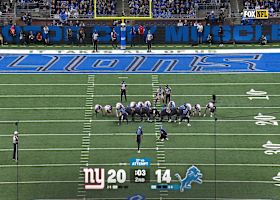 Jake Bates converts 37-yard FG as first half time expires