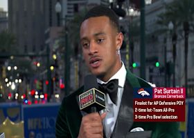 Pat Surtain II says blessing to carrying fathers legacy  | NFL Honors Red Carpet