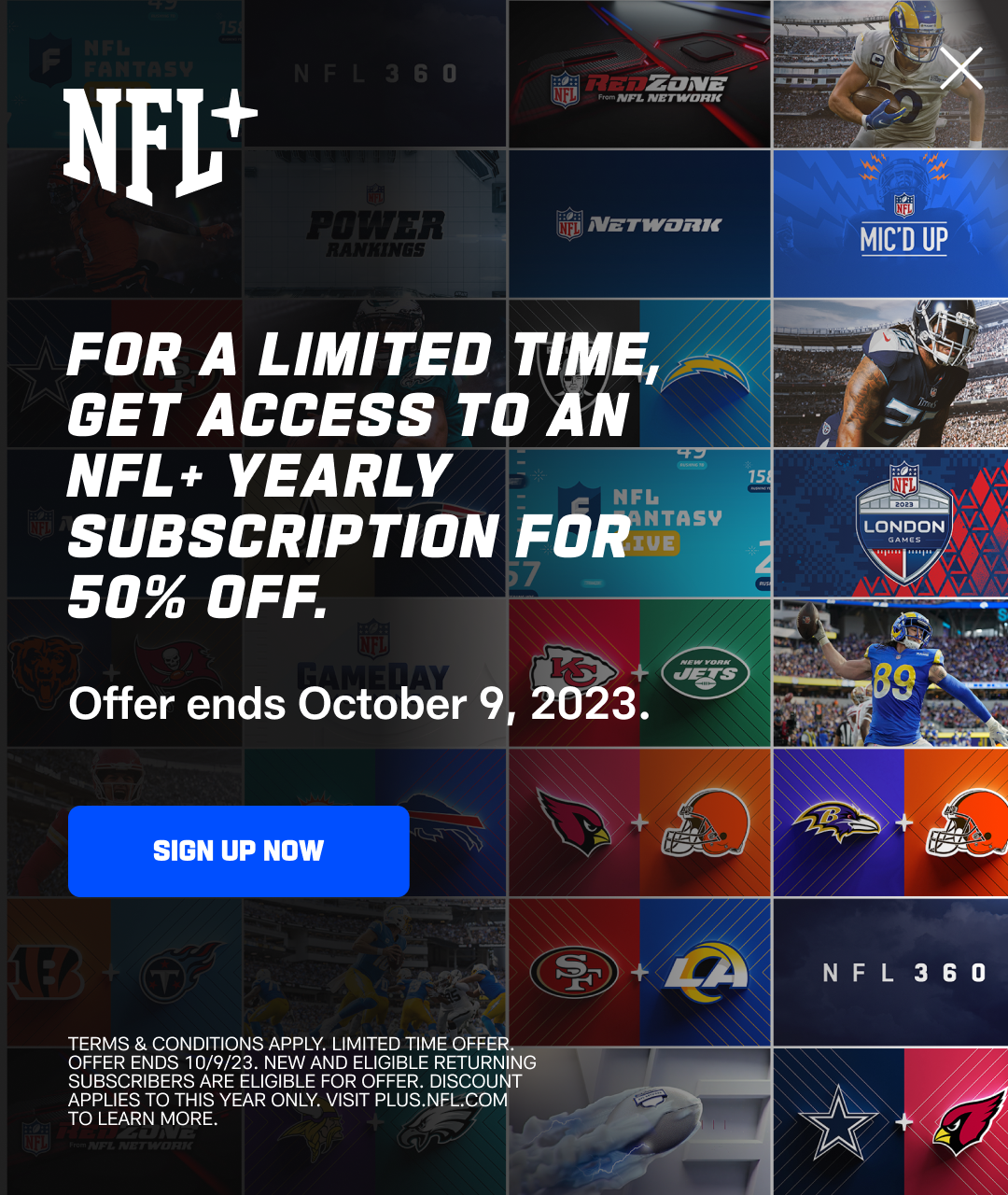 NFL Confirms NFL+ Streaming Media Service for Its App