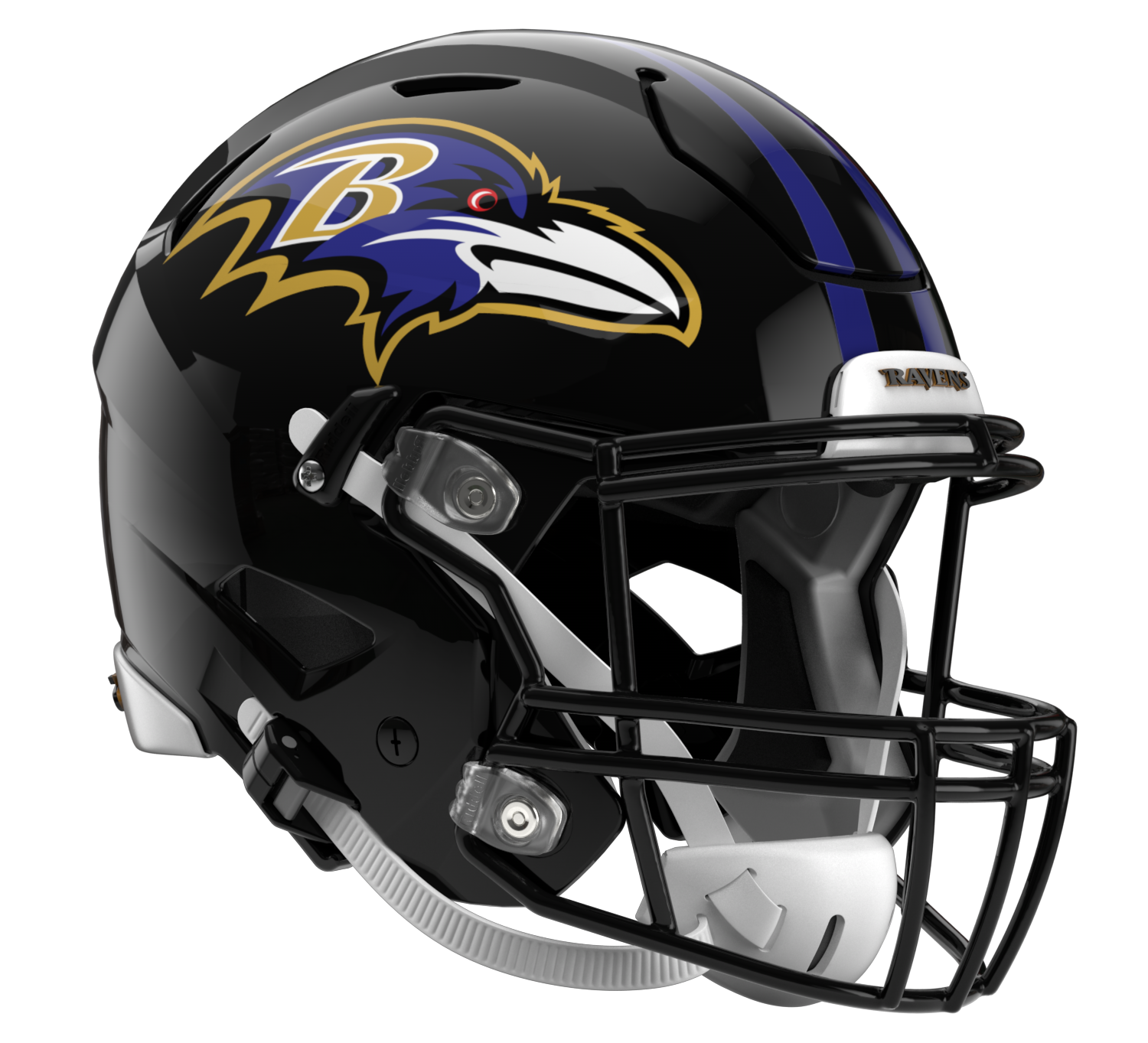 Ways to Watch Baltimore Ravens helmet