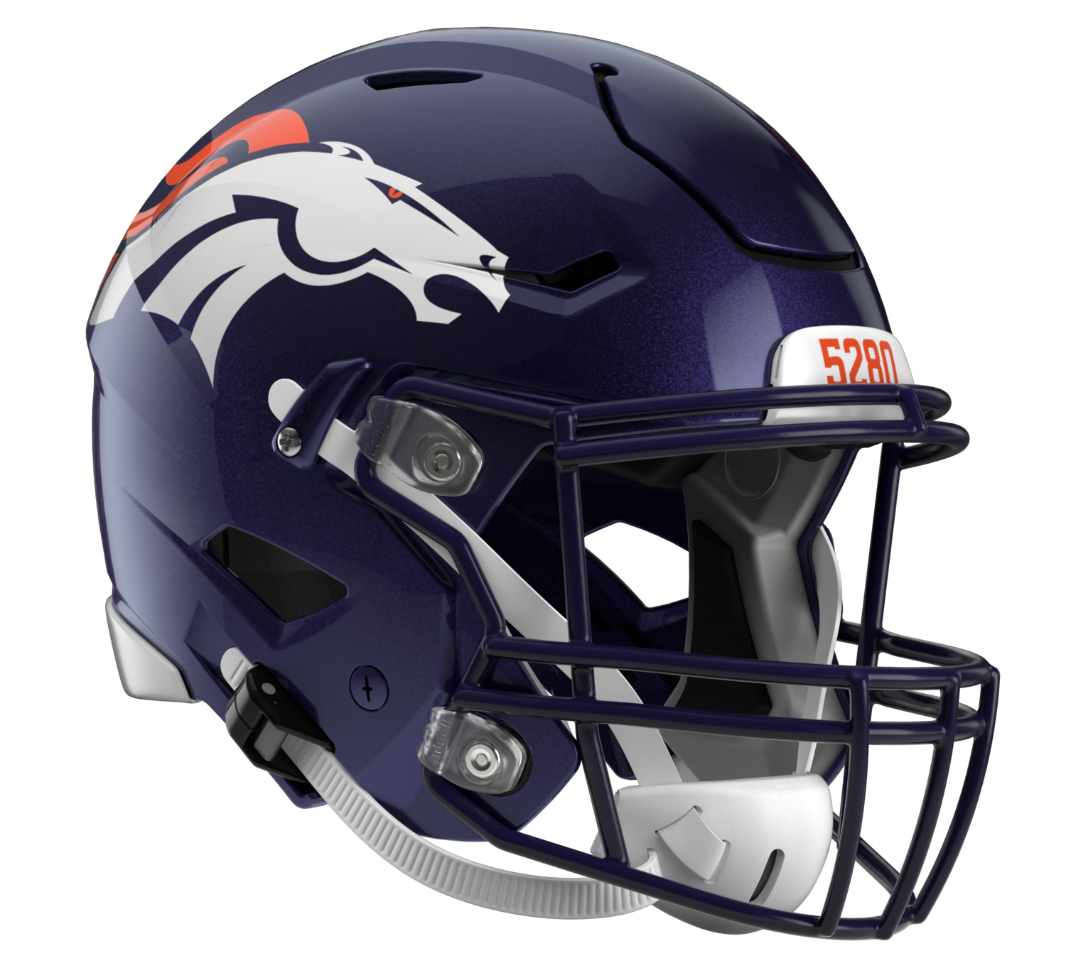 Ways to Watch Denver Broncos helmet